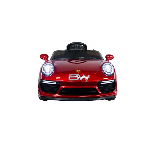 Automóvil Eléctrico 718 Cayman Rojo Metalizado 6V