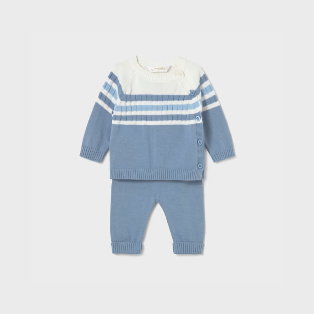 Conjunto Polaina y Jersey Tricot Recién Nacido Atlantis Mayoral