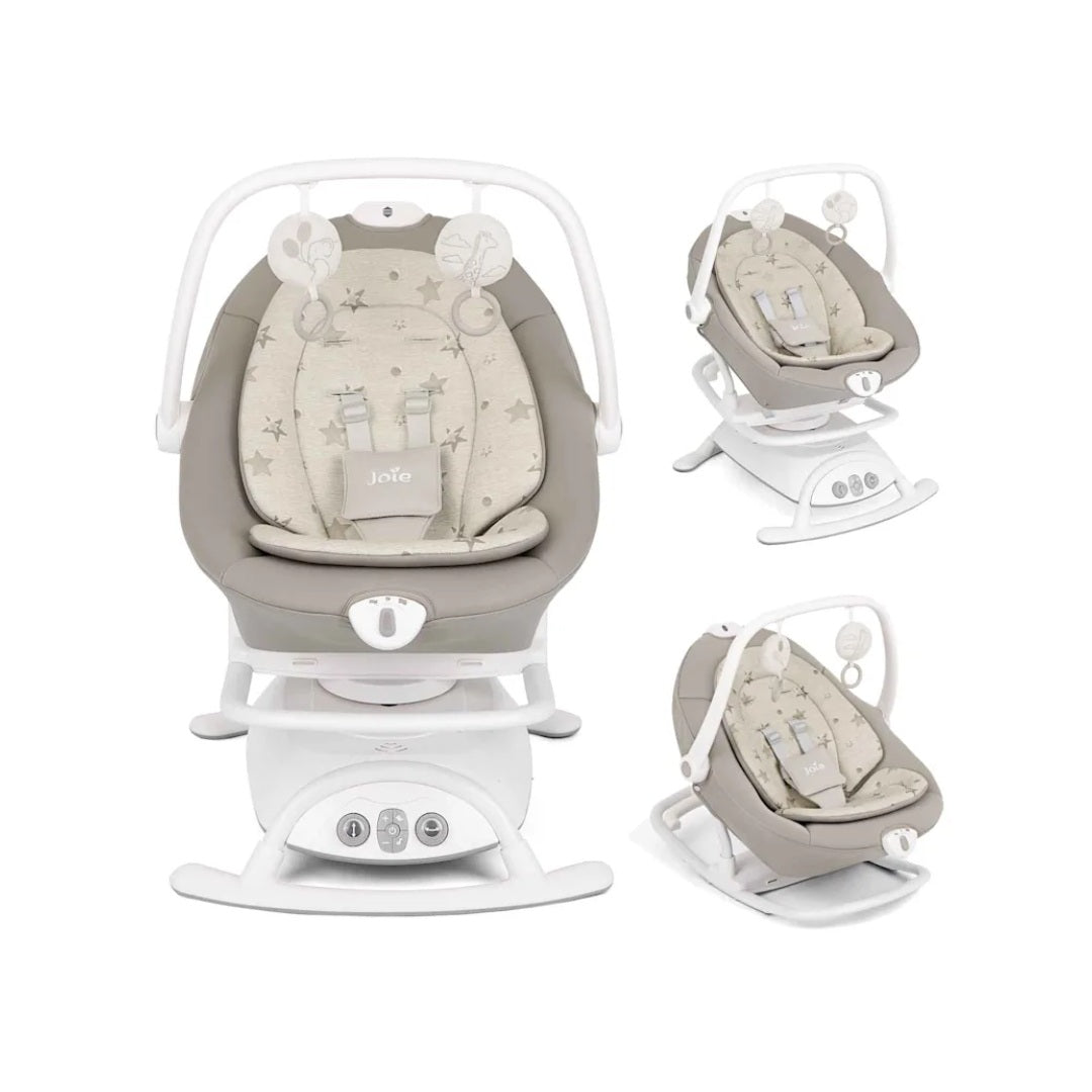 Silla Mecedora bebé Sansa 2 en 1 Cosmo Tan Joie