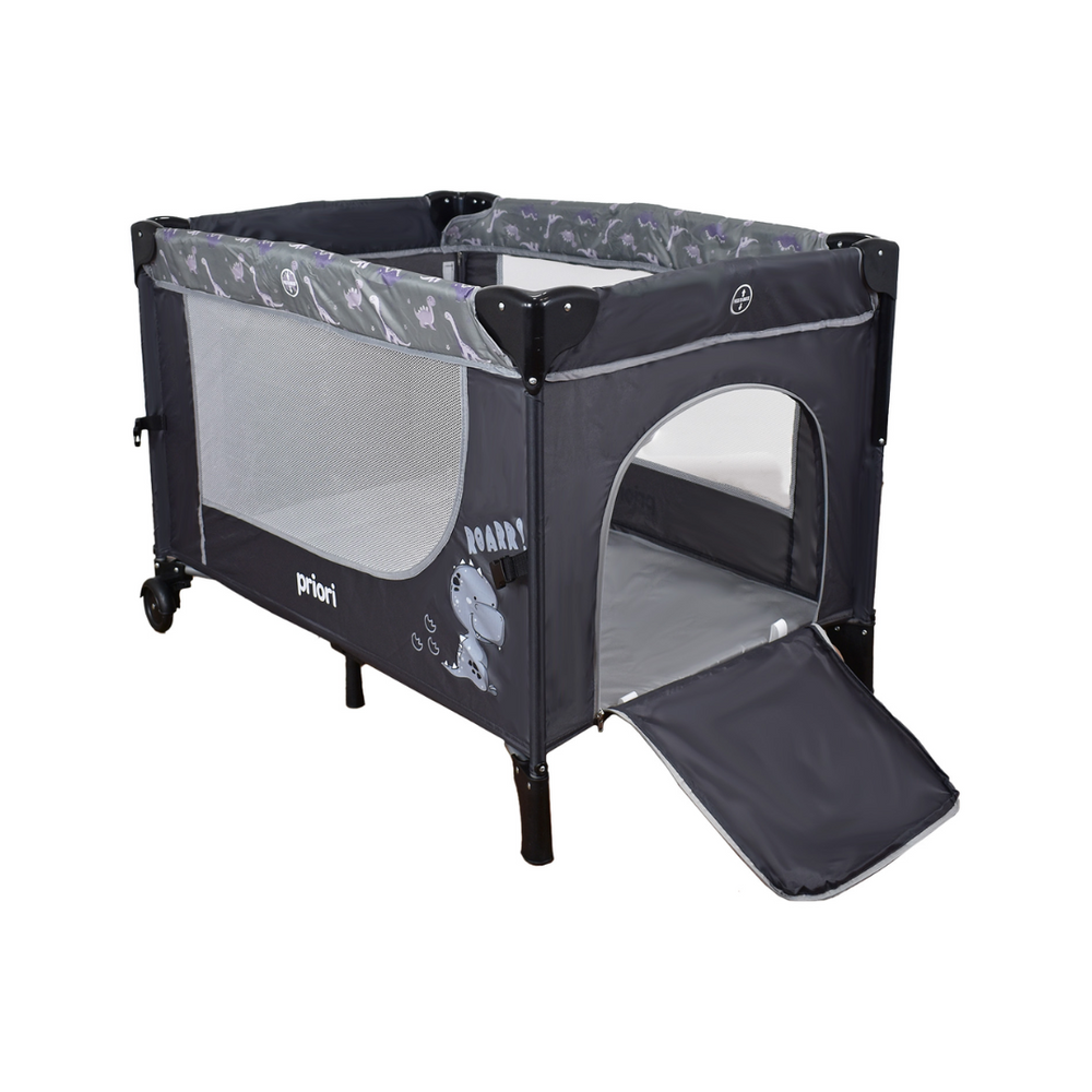 Cuna Corral Colecho Madison Priori Negro Gris
