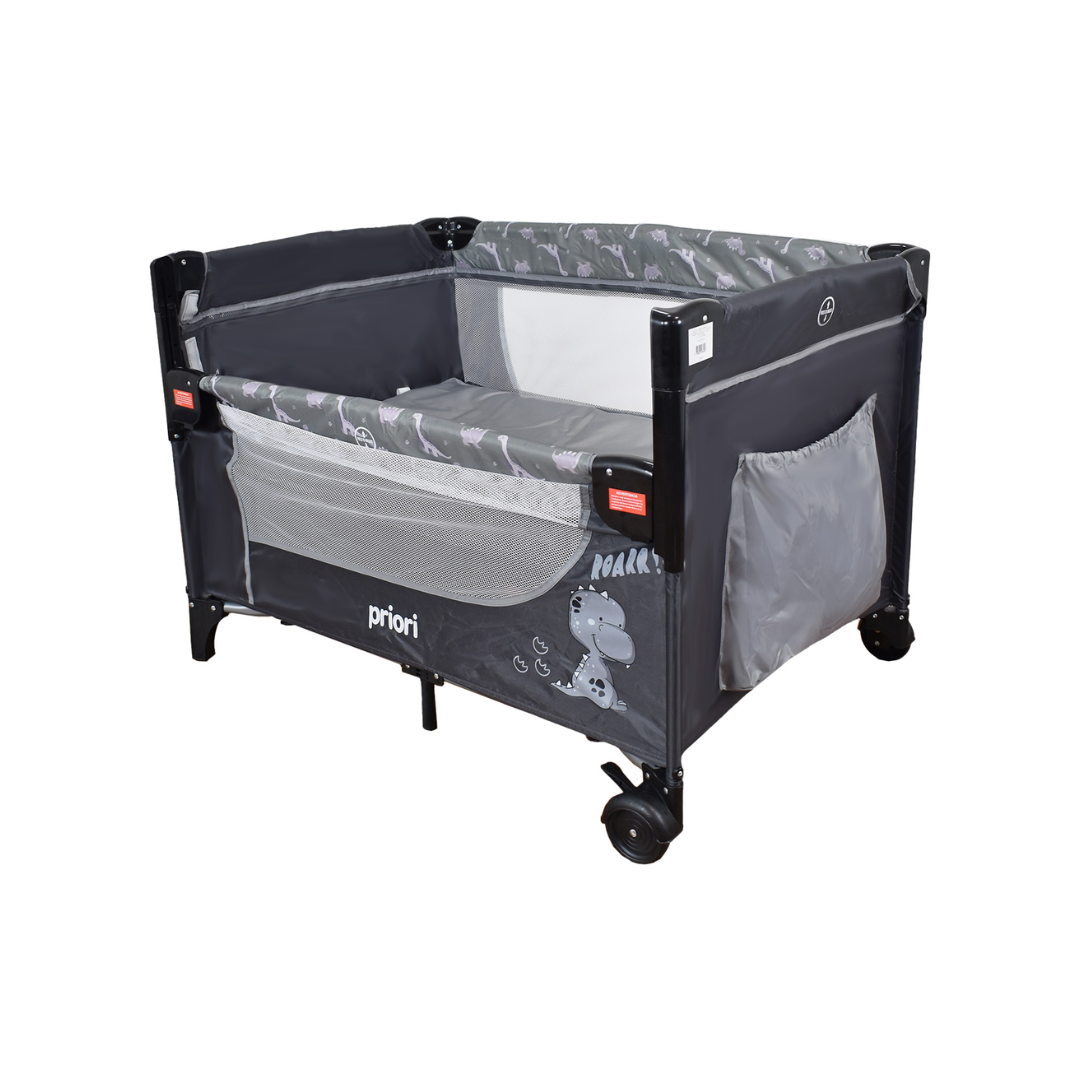 Cuna Corral Colecho Madison Priori Negro Gris
