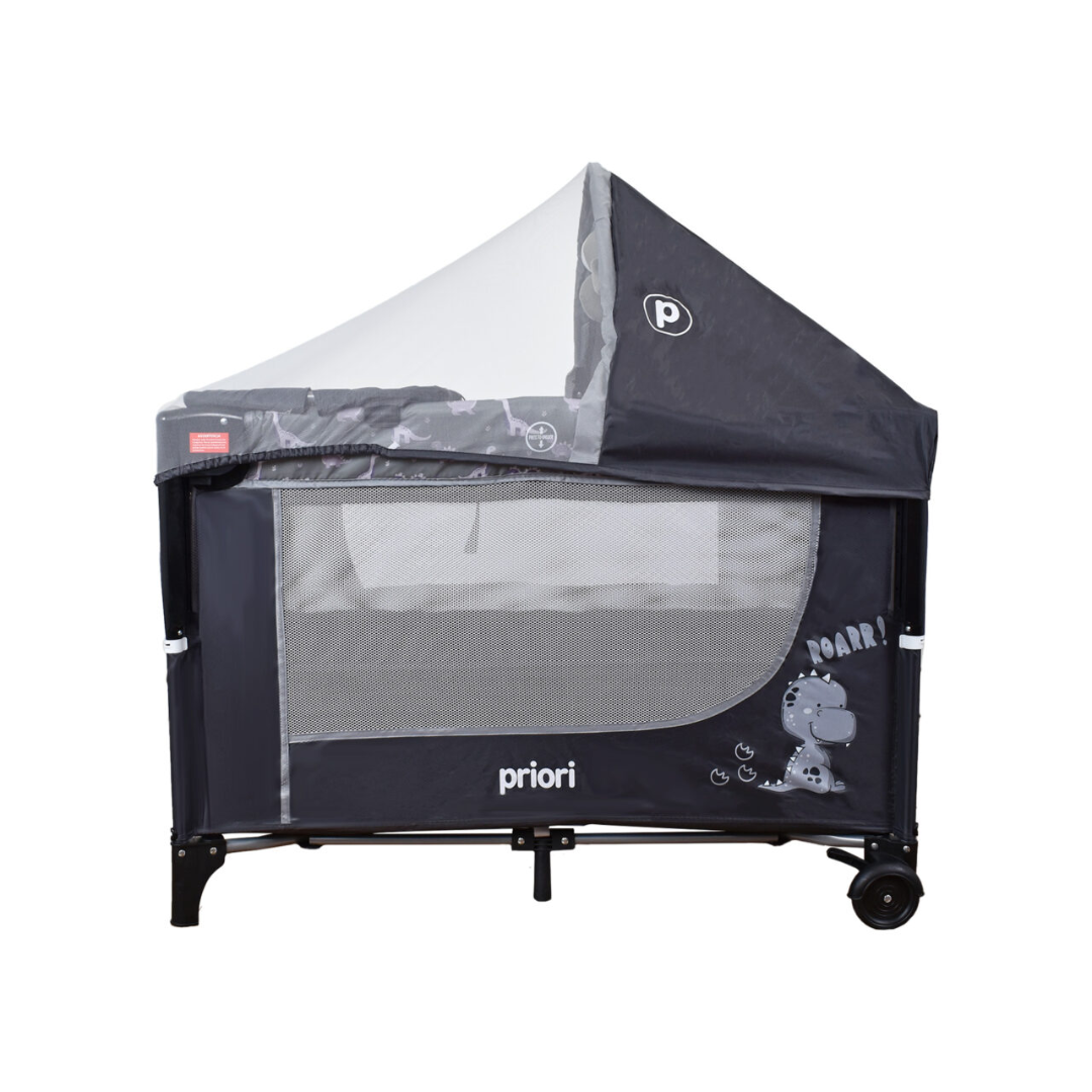 Cuna Corral Colecho Madison Priori Negro Gris