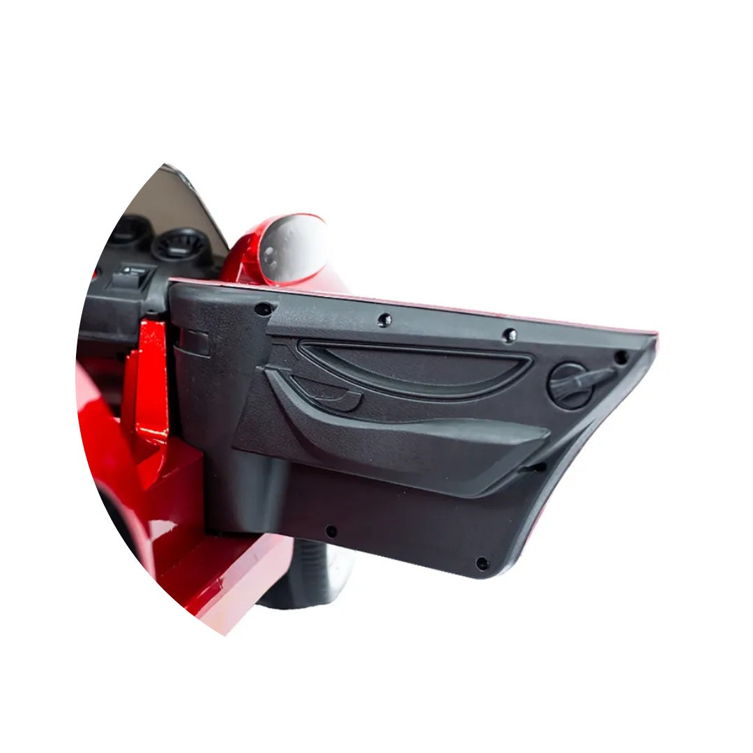 Automóvil Eléctrico 718 Cayman Rojo Metalizado 6V