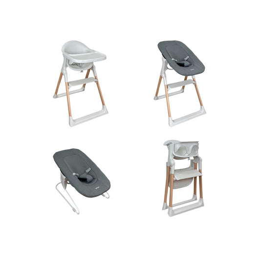 Silla Comedor Bebé Multifuncional Amalfi Priori Blanco