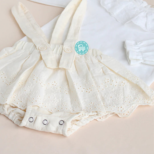 Set Jardinera y Blusa Lily babysamuu