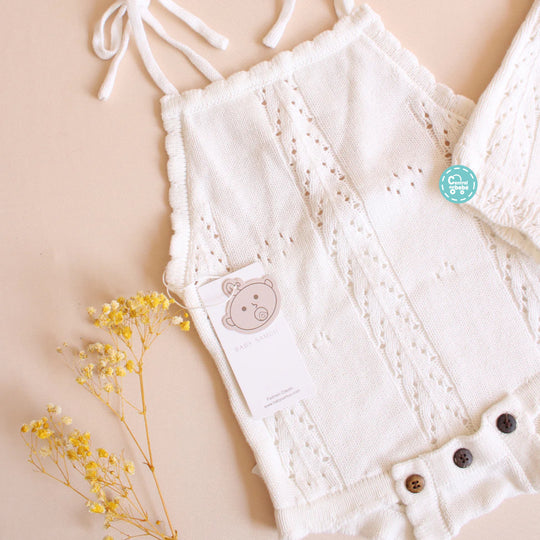 Set Tejido Short y Mameluco Taylor babysamuu