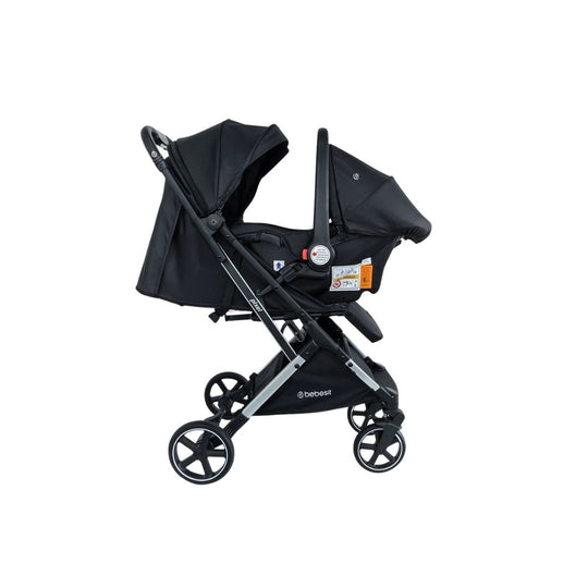 Coche Para Bebe Compacto Travel System Pixel Bebesit Negro