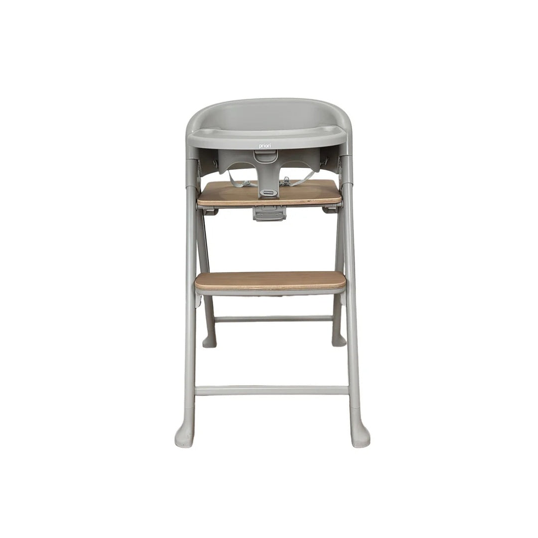Silla Comedor Bebé Multifuncional Icon Priori Gris