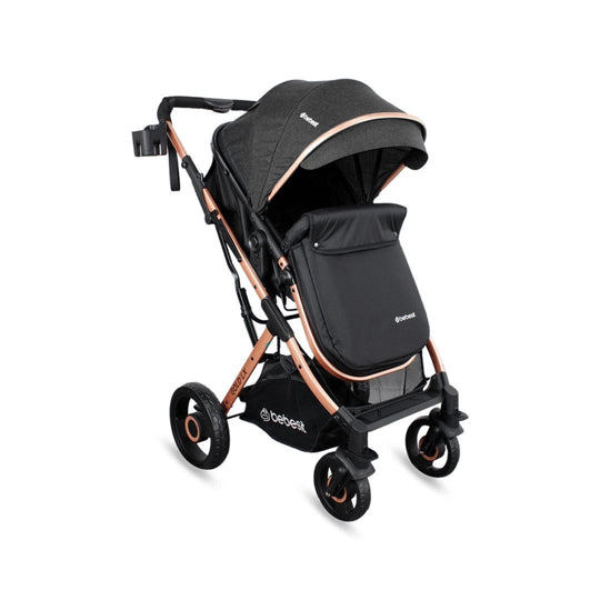 Coche Para Bebé Moises Gold Lx Negro Bebesit