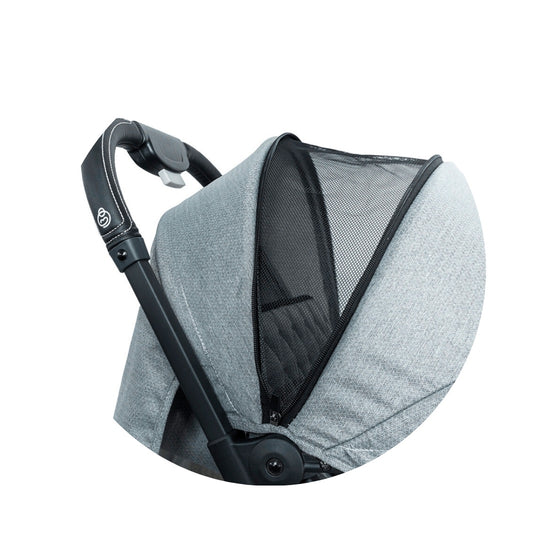 Coche Para Bebé Compacto Pixel Gris Bebesit