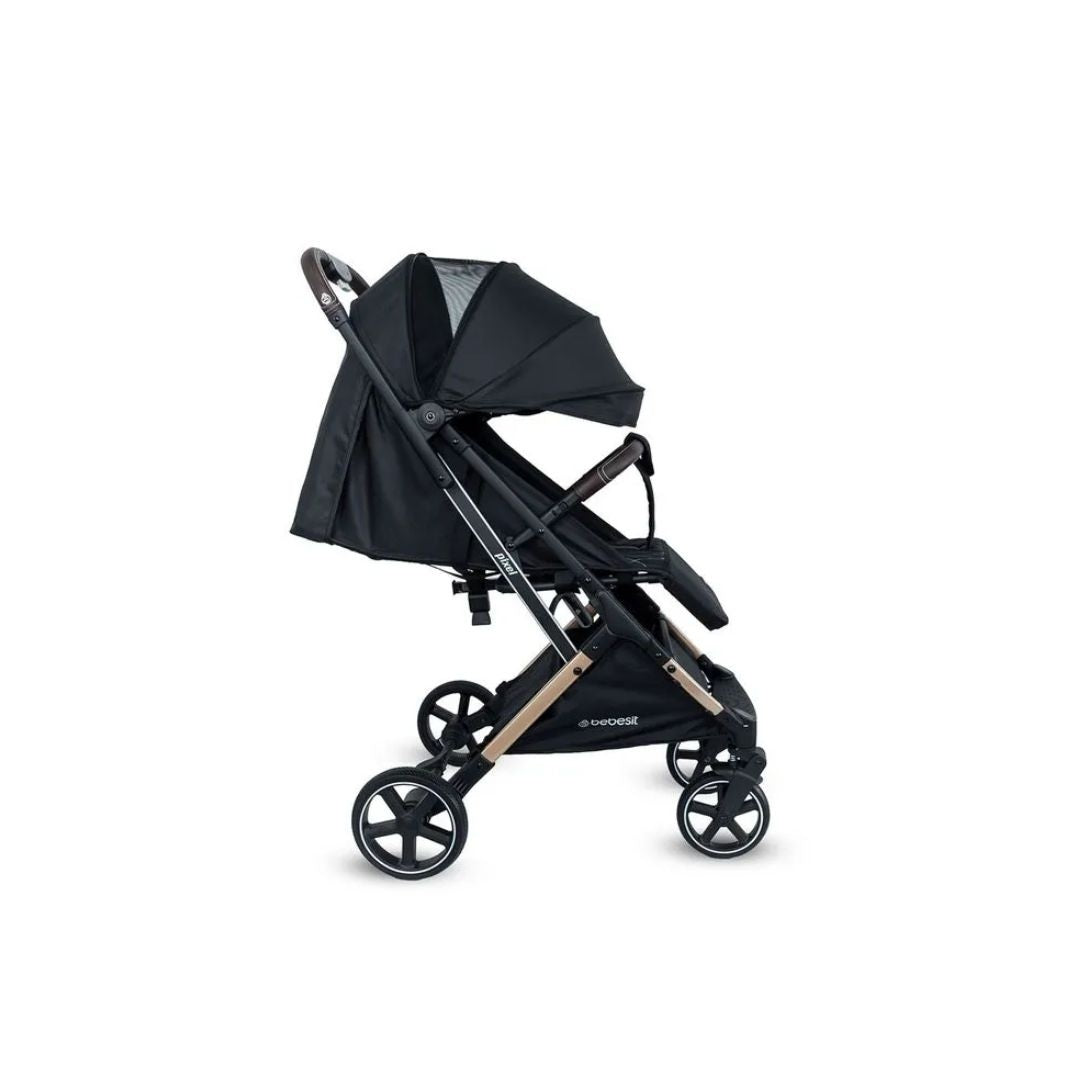 Coche Para Bebe Compacto Travel System Pixel Bebesit Negro