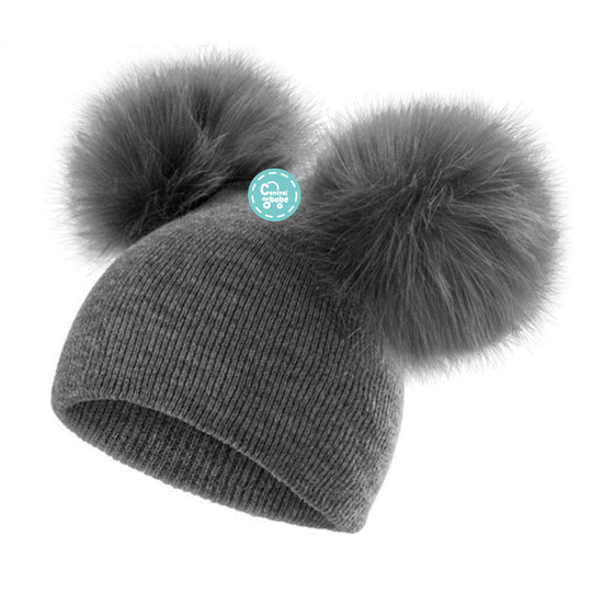 Gorro Doble Pom Pom babysamuu