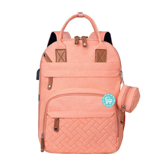 Pañalera Tipo Morral Cambiador Plegable Lovevook