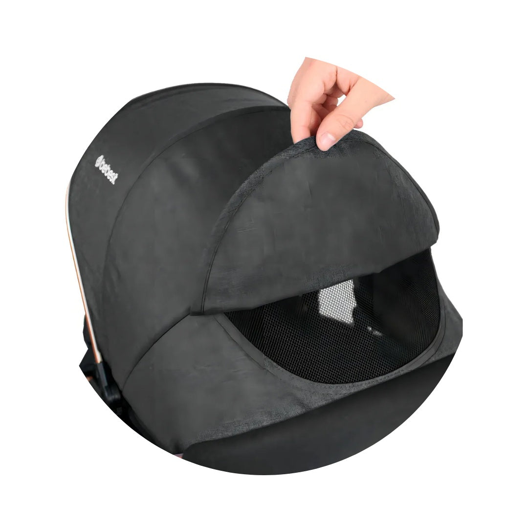 Coche Para Bebé Moises Gold Lx Negro Bebesit