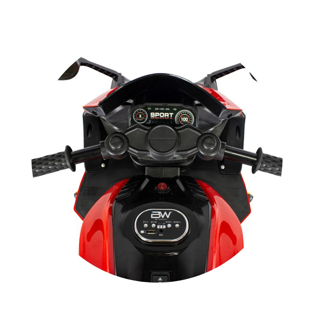 Moto Eléctrica Montable Deportiva F15 Rojo 12V