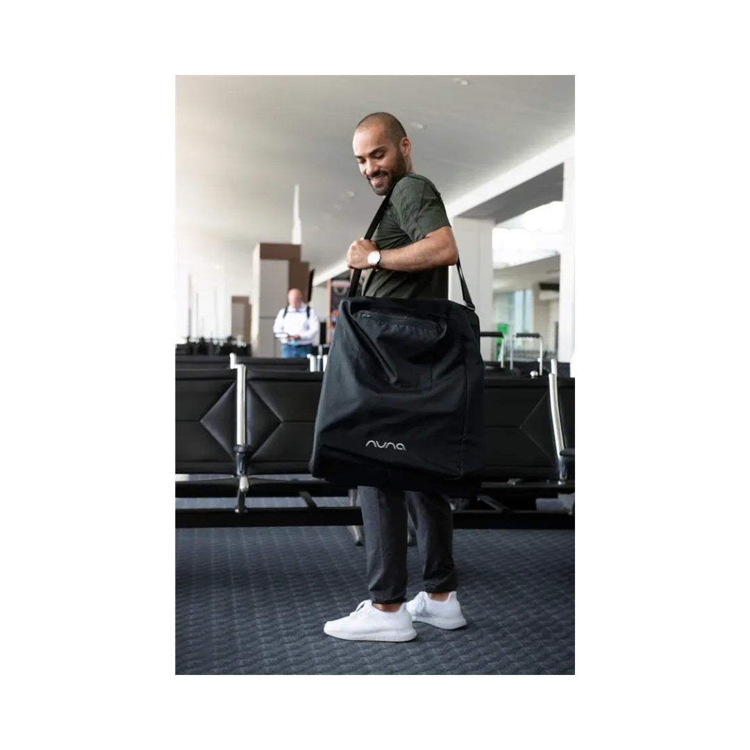 Coche Paseador Trvl + Pipa Urbn Nuna Caviar