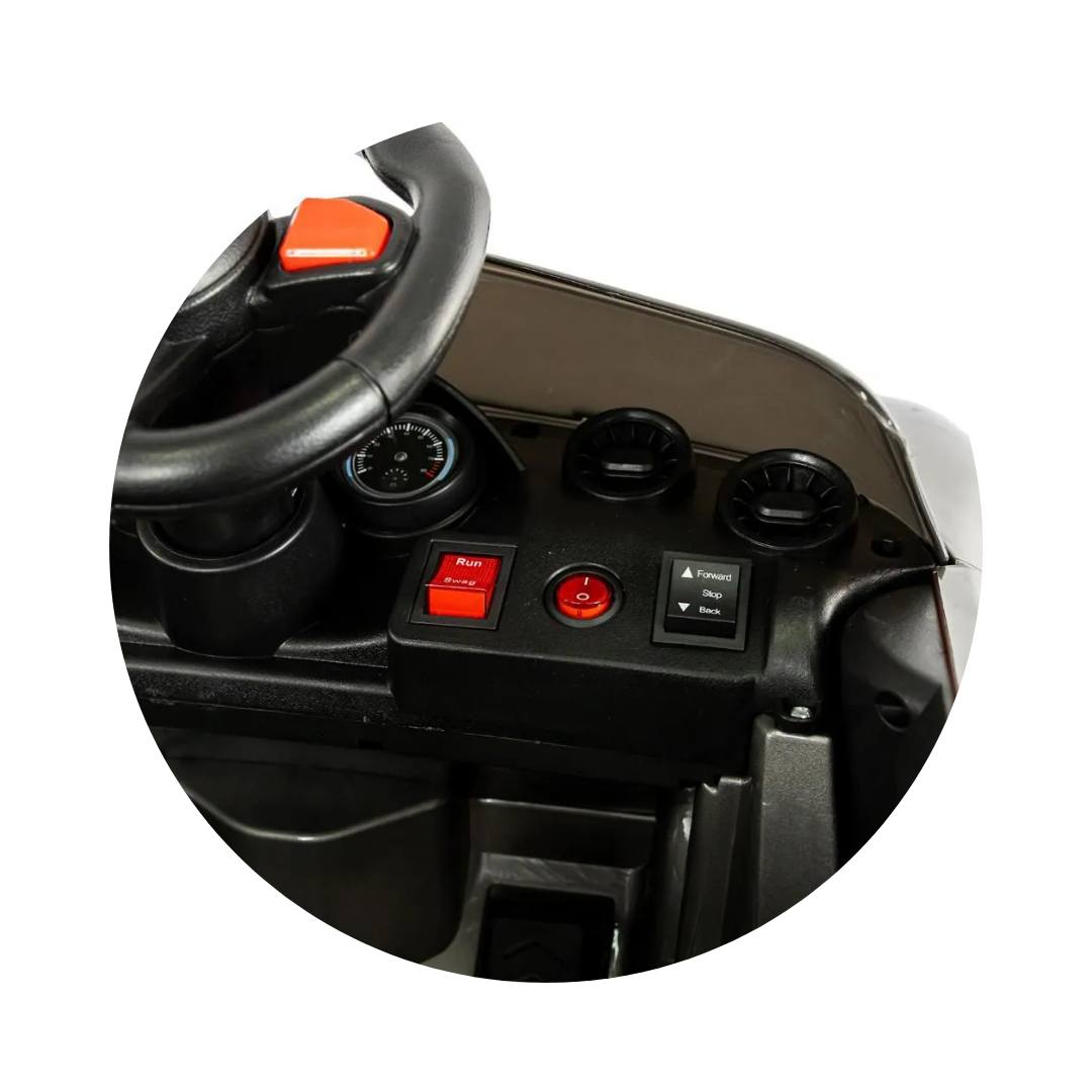 Automóvil Eléctrico 718 Cayman Silver Metalizado 6V