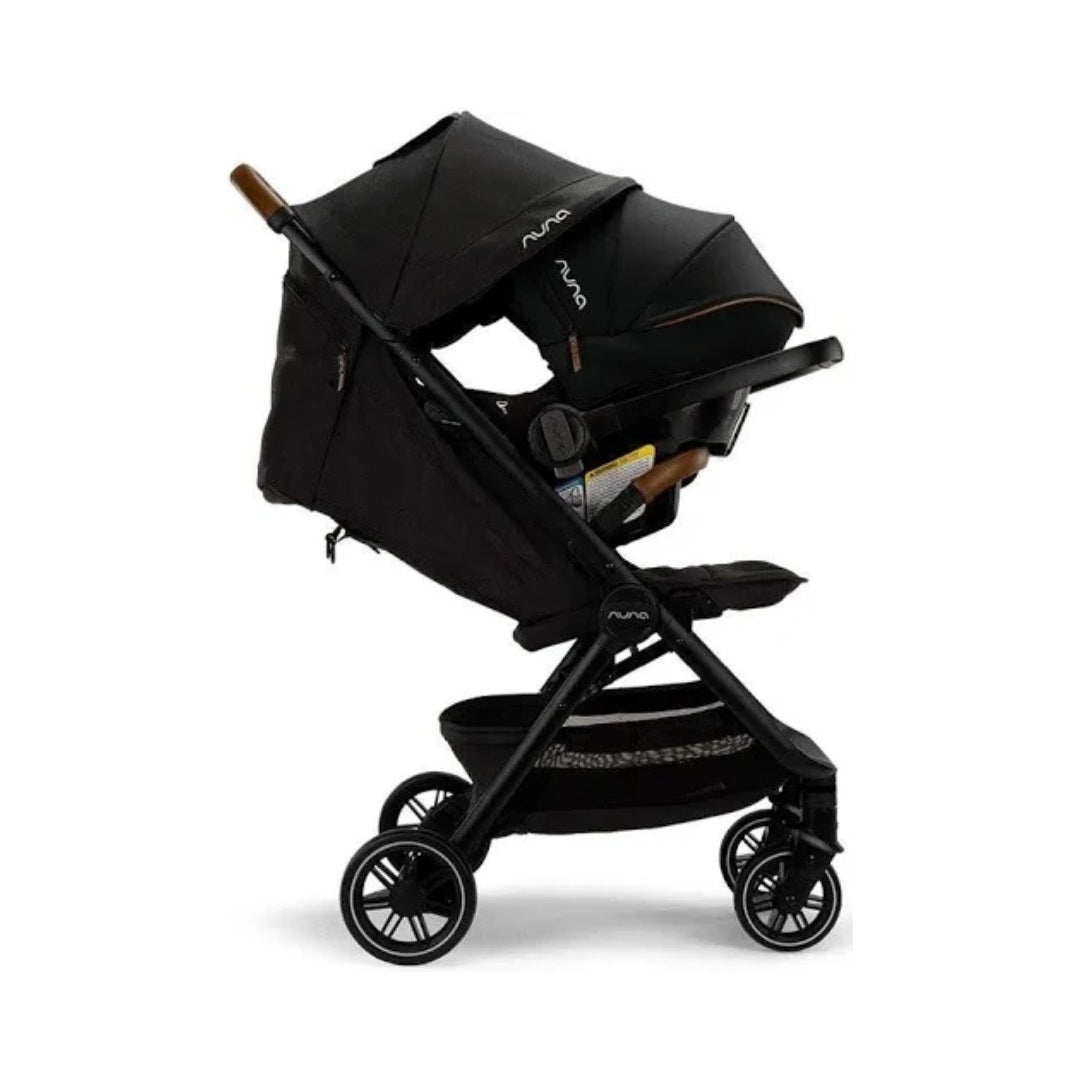 Coche Paseador Trvl + Pipa Urbn Nuna Caviar