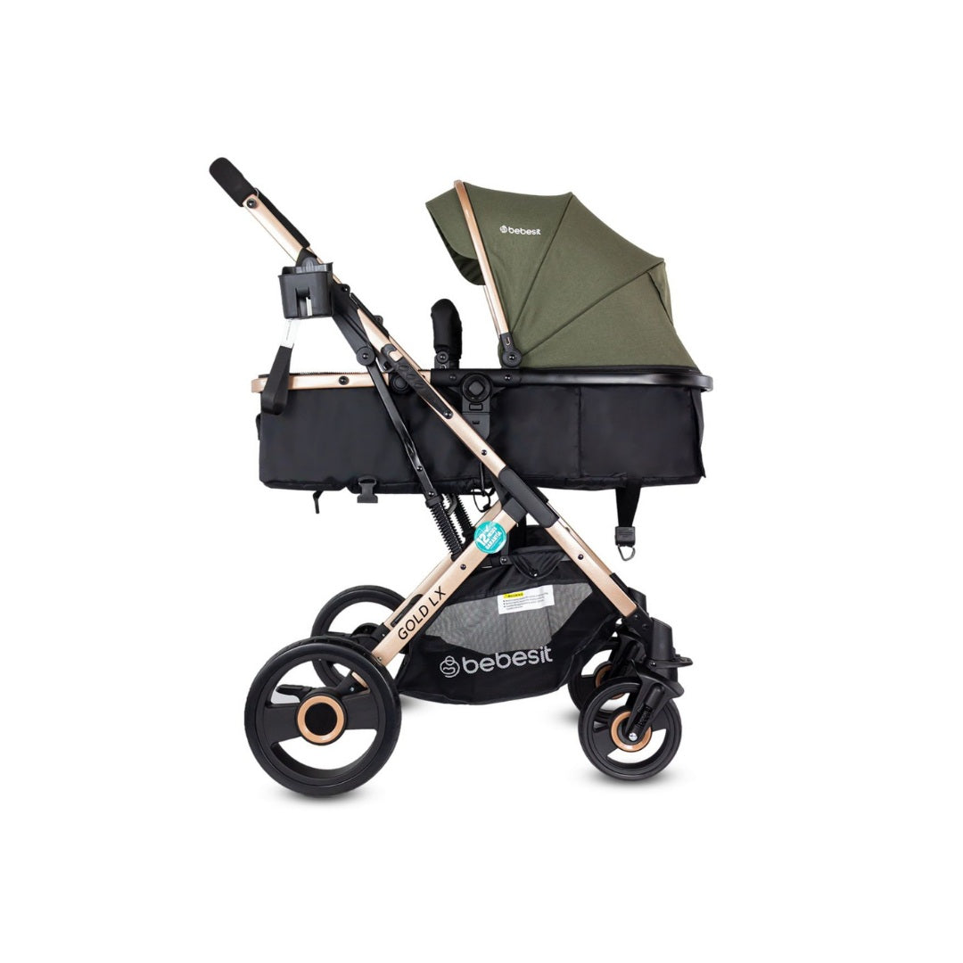 Coche Para Bebé  Moises Gold Lx Verde Bebesit