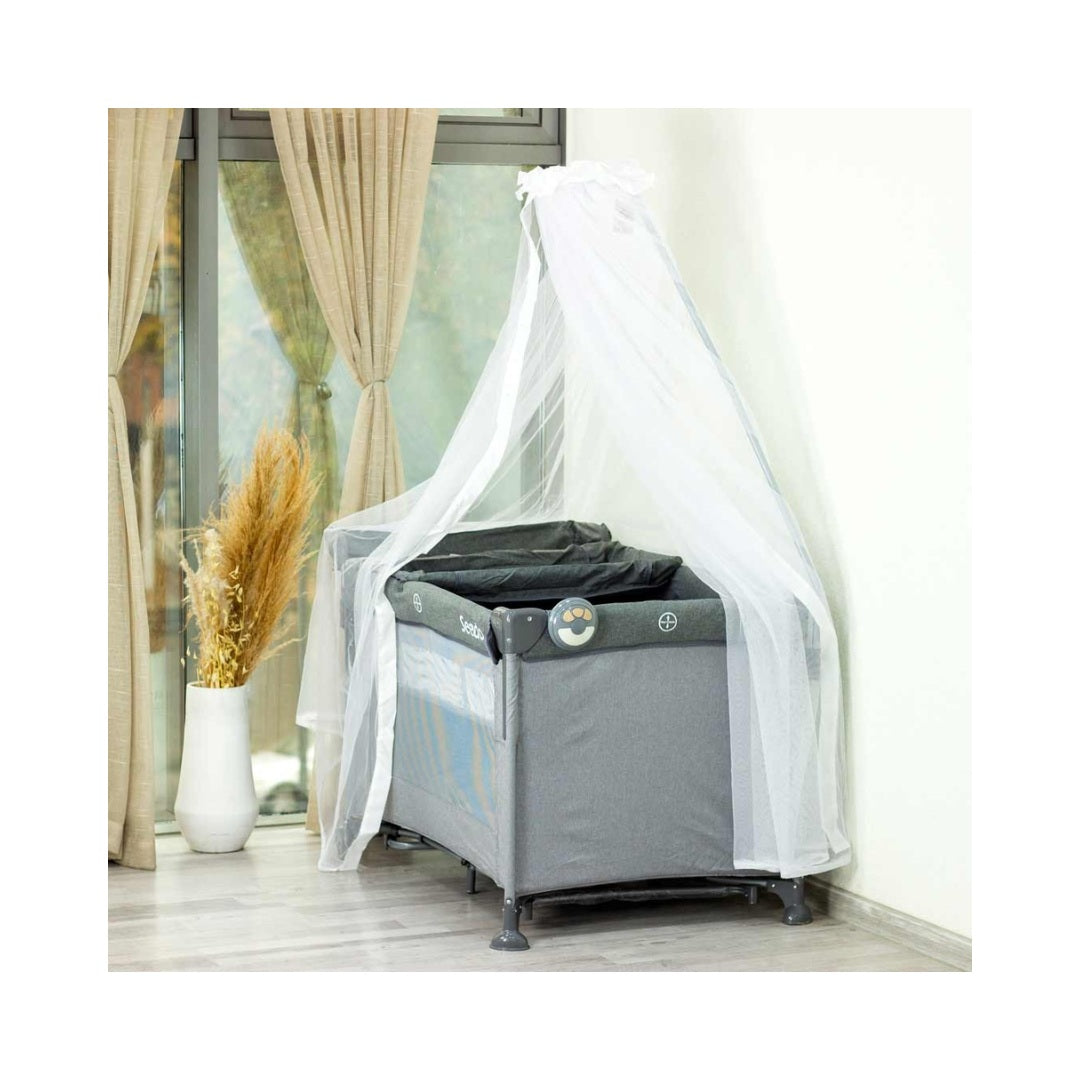 Modulo Multiuso Electrico Para Corral y Cuna Cloudbaby Gris