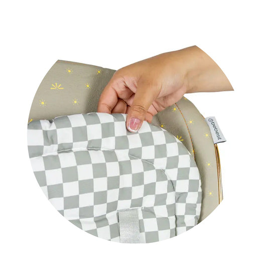 Silla Comedor Bebé 2 en 1 Switch Gris Bebesit