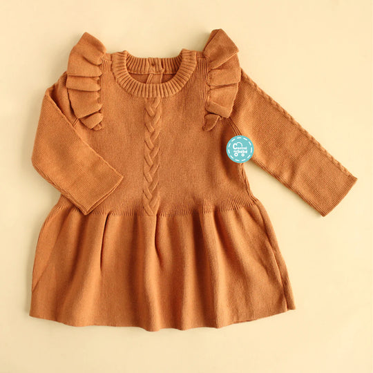 Vestido Tejido con Boleros babysamuu