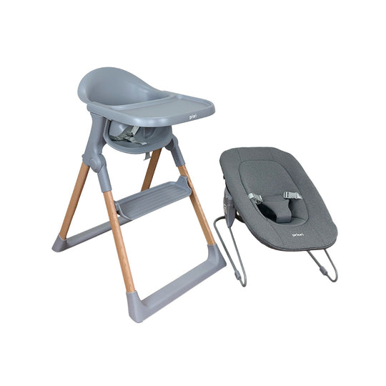 Silla Comedor Bebé Multifuncional Amalfi Priori Gris