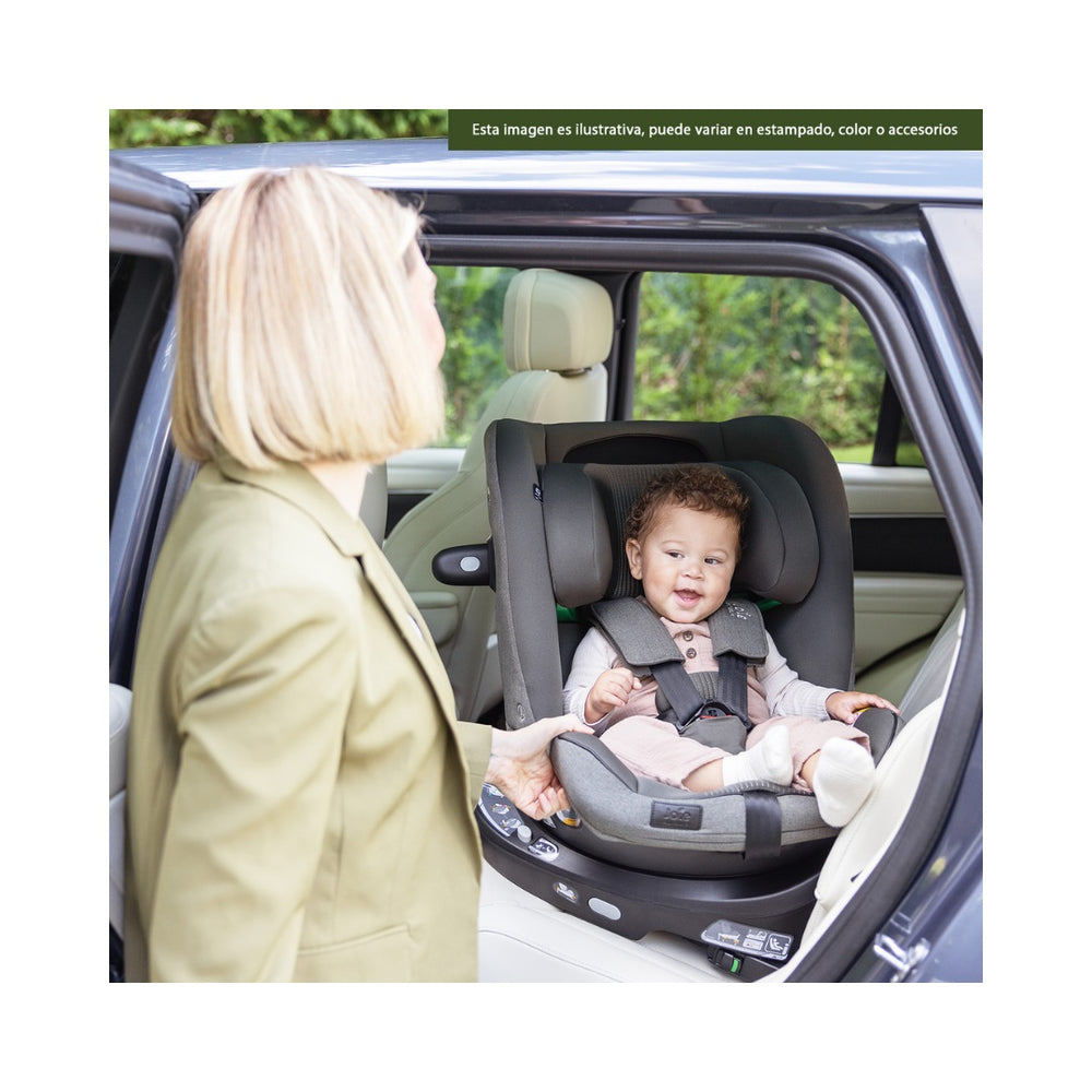 Silla de Carro I-Spin XL 360° Ebony Joie