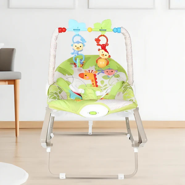 Silla Mecedora Rocker Mono Verde Ibaby