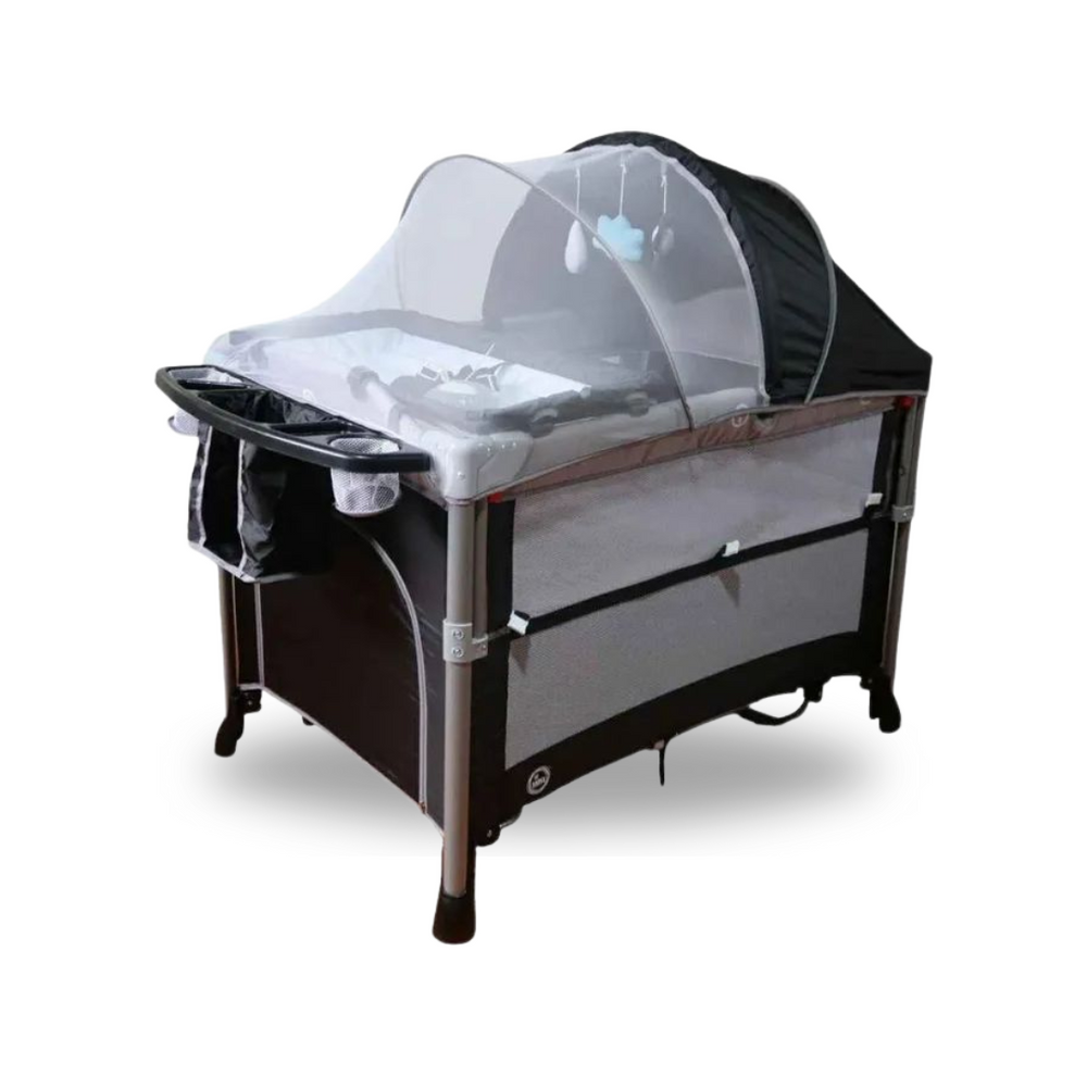 Corral Colecho Luna Bemom Gris / Negro