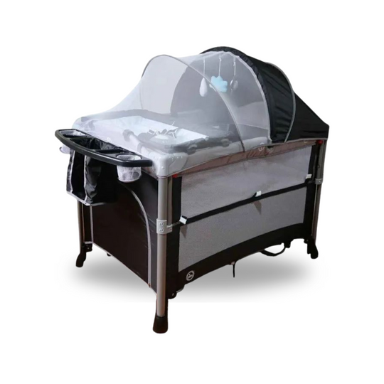 Corral Colecho Luna Bemom Gris / Negro