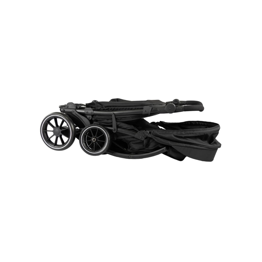 Coche Para Bebé Gemelar Bivo Premium Bebesit Negro