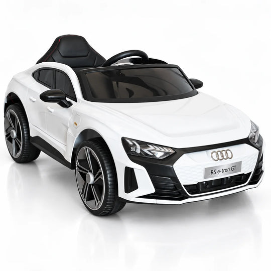 Auto A Batería Para Niños Audi Blanco