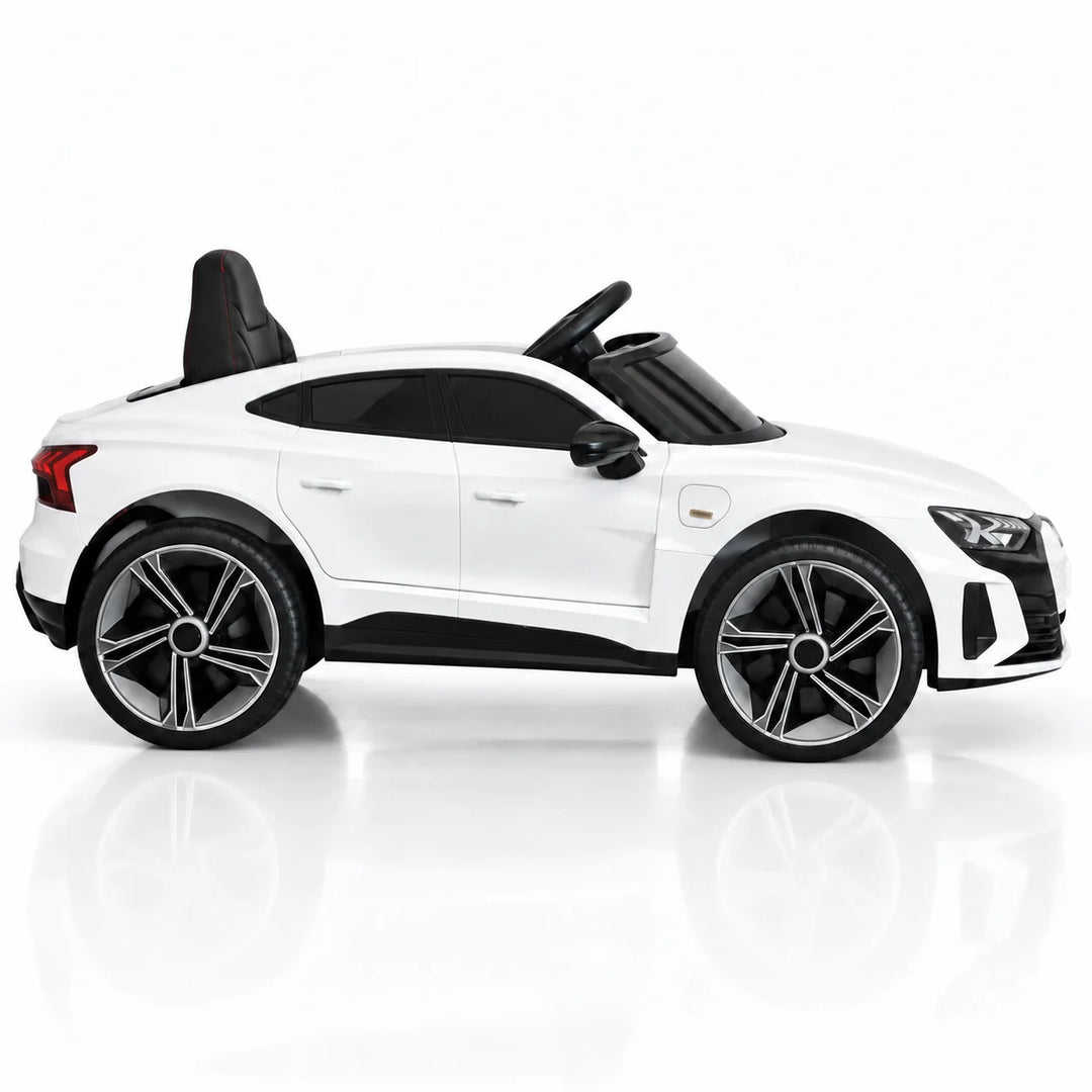 Auto A Batería Para Niños Audi Blanco