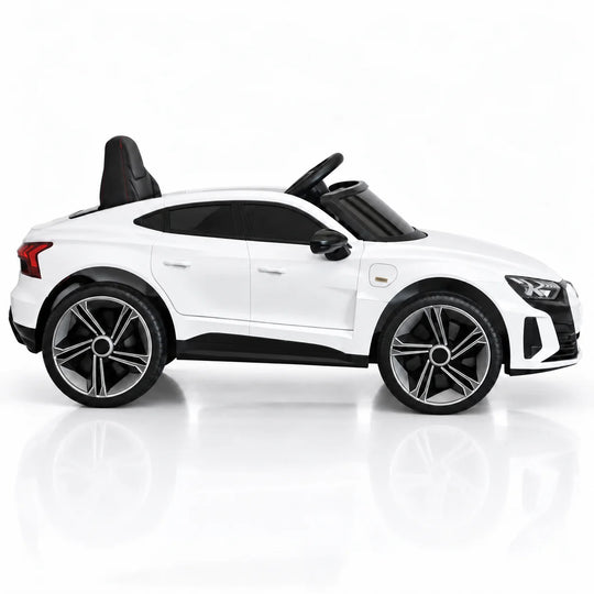 Auto A Batería Para Niños Audi Blanco