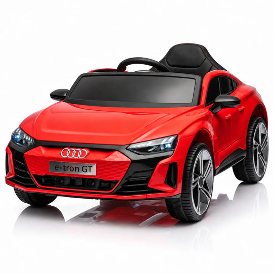 Auto A Batería Para Niños Audi Rojo