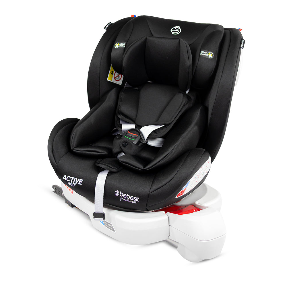 Silla De Carro Active 360 Isofix Bebesit Negro