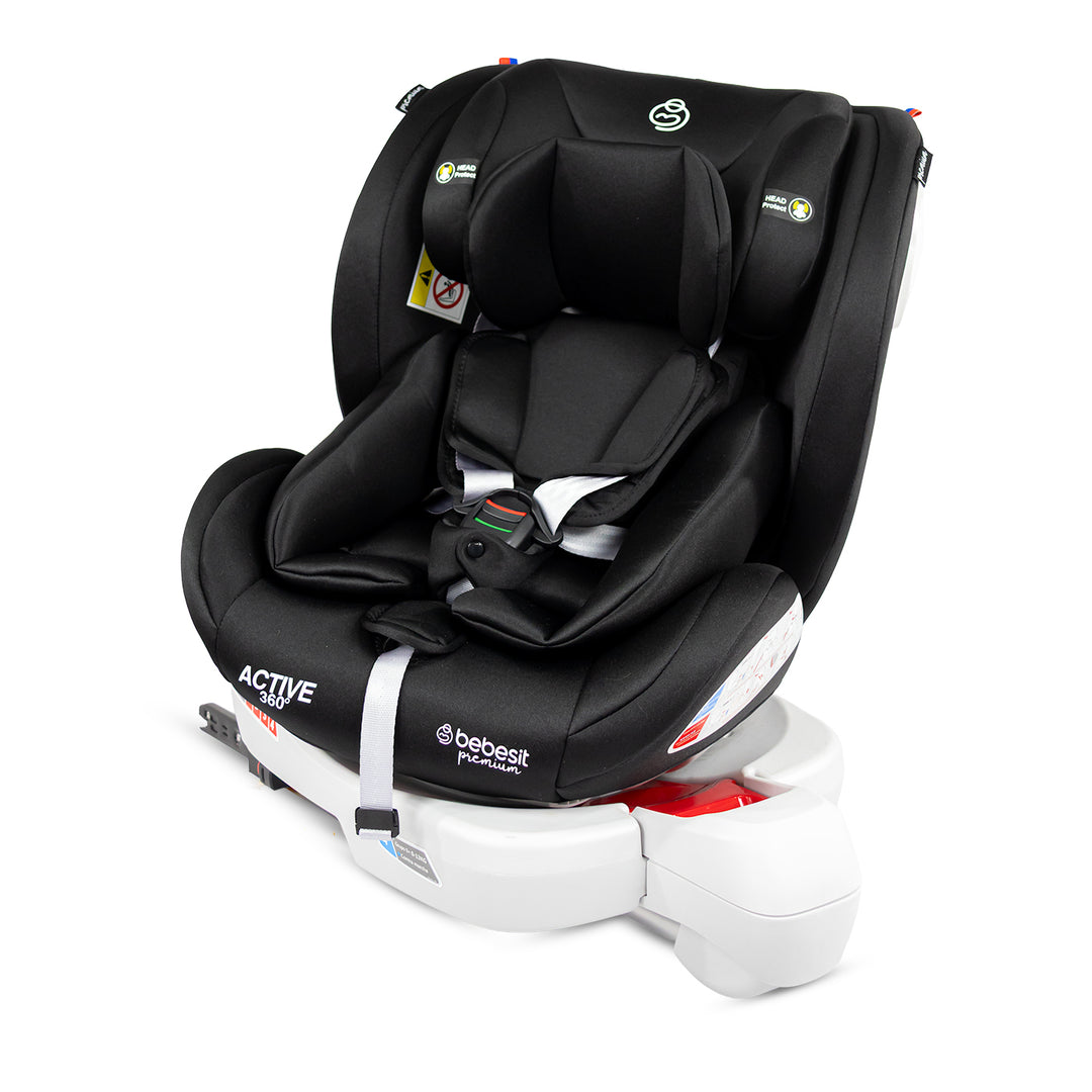 Silla De Carro Active 360 Isofix Bebesit Negro