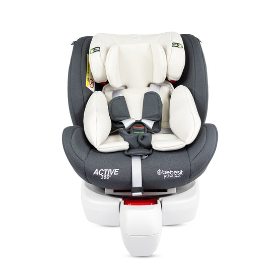 Silla De Carro Active 360 Isofix Bebesit Gris