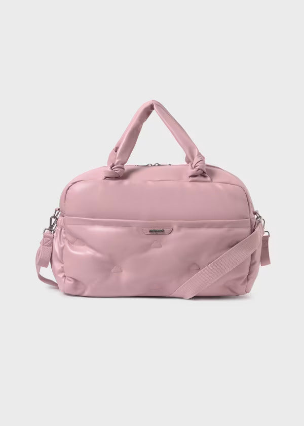 Combo Pañalera Bolso Acolchado + Neceser Nube Bebé Mayoral Rose