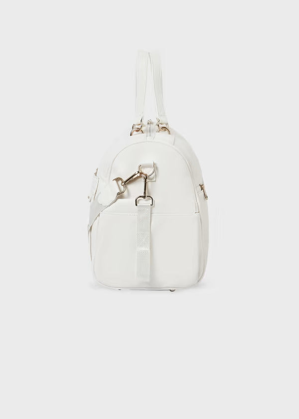 Combo Pañalera Bolso + Nevera Volante Bebé Mayoral Nata