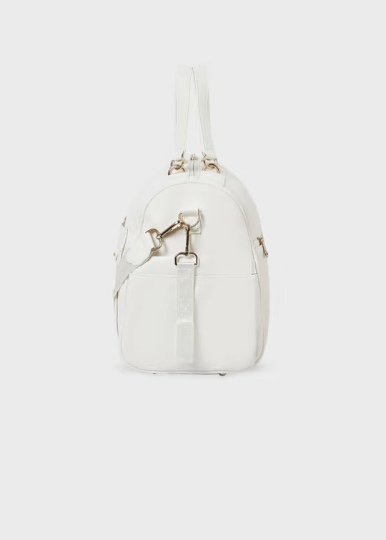 Combo Pañalera Bolso + Nevera Volante Bebé Mayoral Nata