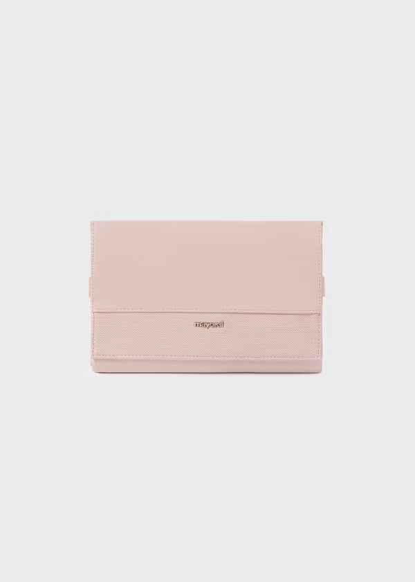 Combo Pañalera Bolso Pliegue + Neceser Oval Bebé Mayoral Rosette