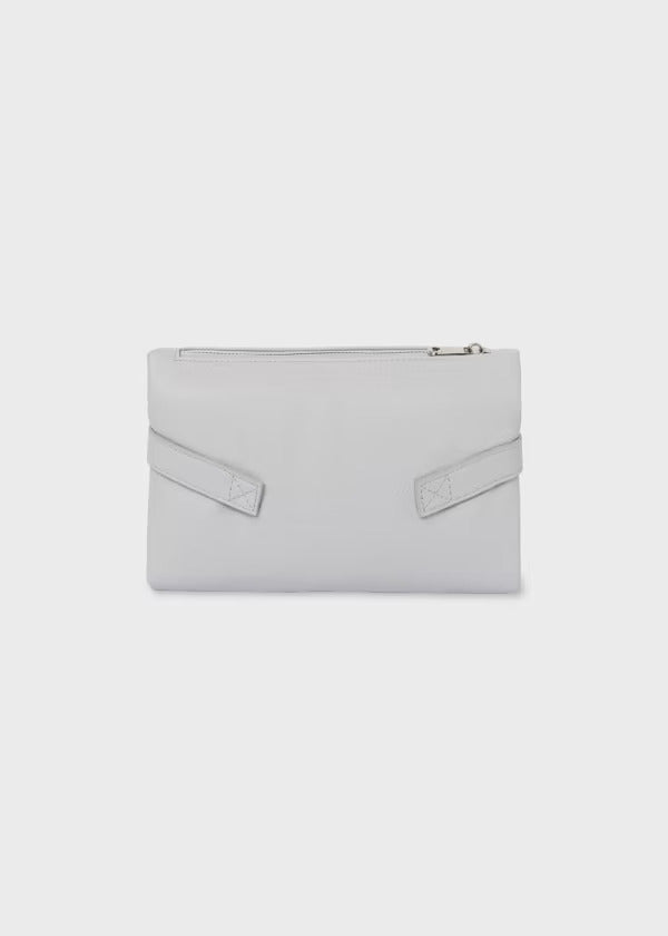 Combo Pañalera Bolso + Neceser Flecos Bebé Mayoral Gris