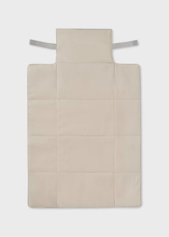 Combo Pañalera Bolso + Neceser Flecos Bebé Mayoral Gris