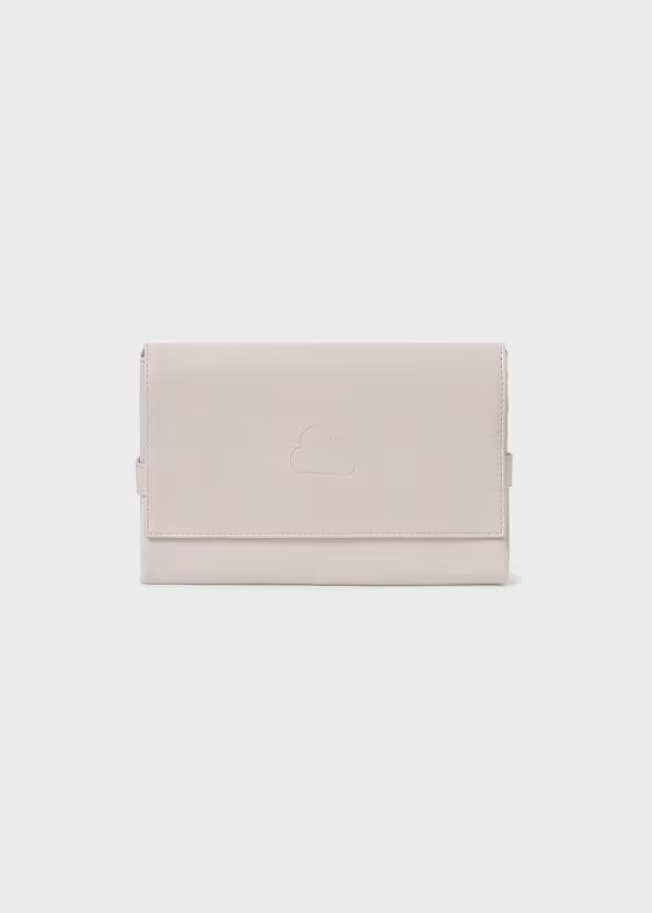 Combo Pañalera Bolso Acolchado + Neceser Nube Bebé Mayoral Rose