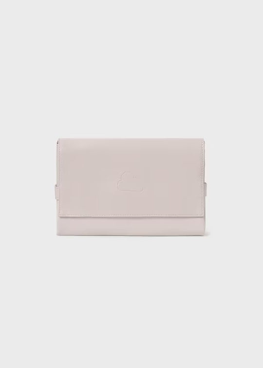 Combo Pañalera Bolso Acolchado + Neceser Nube Bebé Mayoral Rose