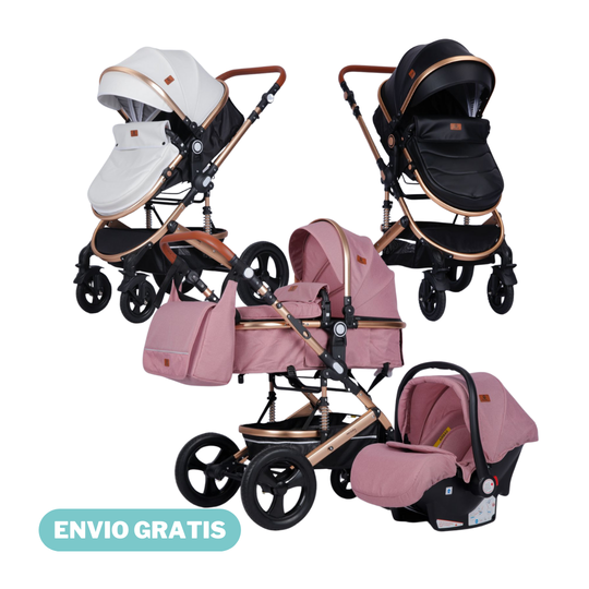 Coche Moises 3 en 1 Bunny Travel Maxibaby