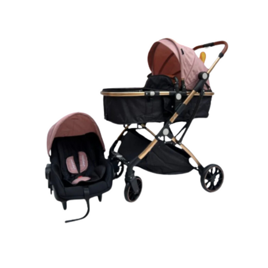 Coche Para Bebé Moises Small 3 en 1 Maxibaby Rosa