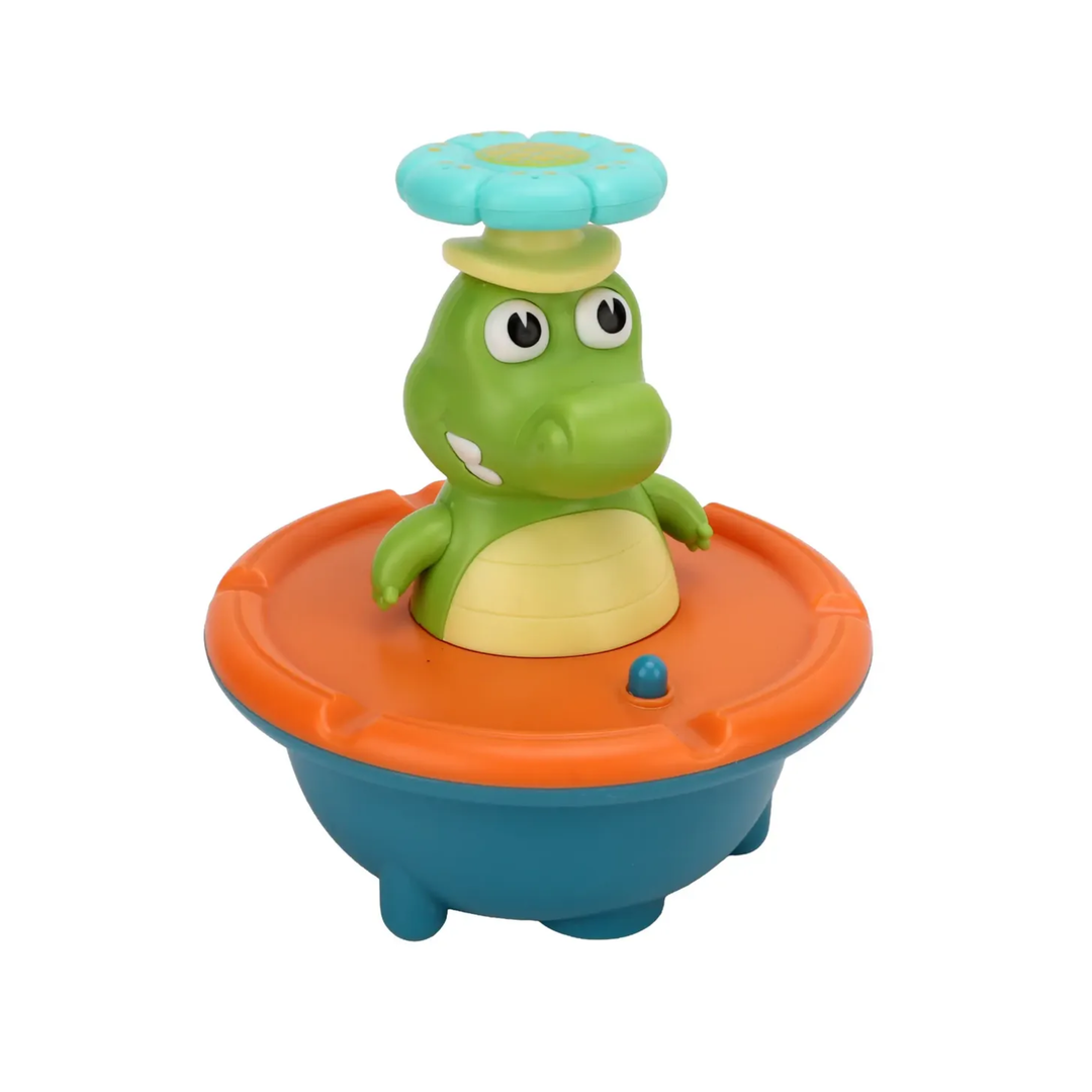 Combo Splash 2.0 Tina Plegable Wanda Happy Baby+ Soporte Para Tina + Ducha Eléctrica + Cangrejo De Burbujas Musical + Cocodrilo Rociador